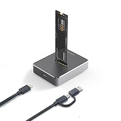 Zoravson USB C M.2 NVME SATA SSD Enclosure