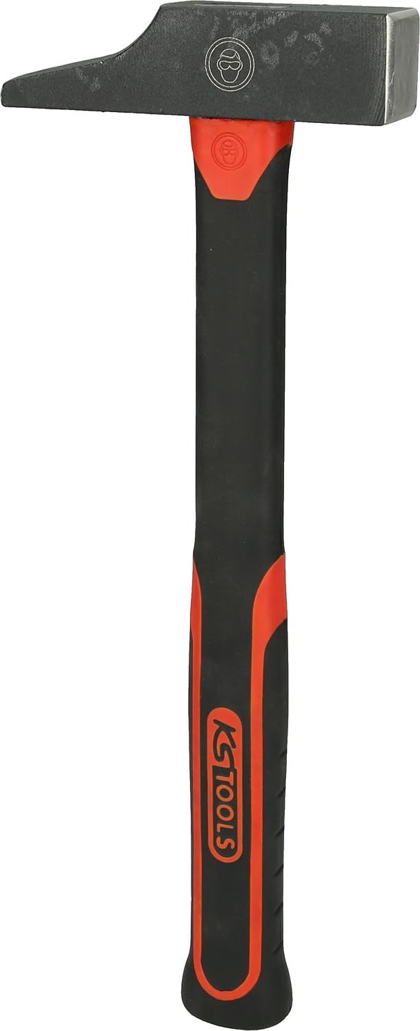 KS Tools 500g Fiberglas Handle Claw Hammer