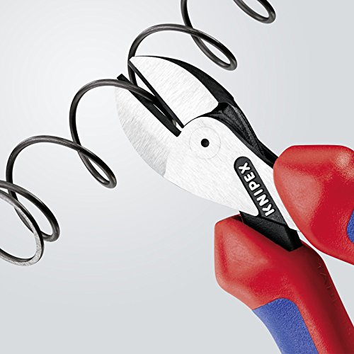 Knipex X-Cut® Kompakt-Seitenschneider hochübersetzt schwarz atramentiert, mit Mehrkomponenten-Hüllen 160 mm 73 02 160 – Bild 7
