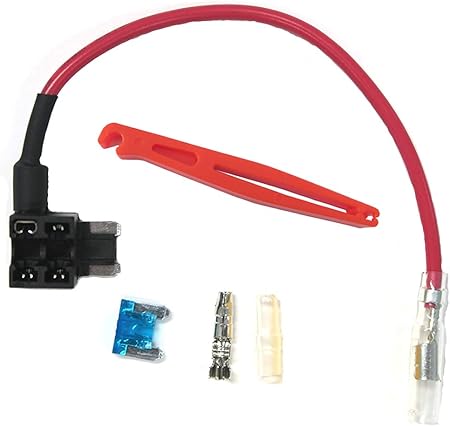 Amazon 低背 ヒューズ 15a 電源取り出し ヒューズボックス P01 ヒューズ 車 バイク