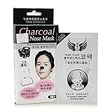 Banggood 10 Pcs Charcoal Bamboo Nose Blackhead Pore Cleansing Strips Removal Membranes Mask for Girls