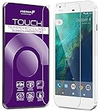 Google Pixel Screen Protector, [Tempered Glass] Fosmon TOUCH ULTRA THIN [Shatter Proof | 9H Hardness | Oleophobic Coating] HD Clear Glass Screen Shield for Google Pixel - 1 Year Warranty