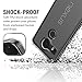 MoKo Nexus 5X Case - [Anti Drop] Hard Polycarbonate + Silicone Protector Bumper Cover for Google Nexus 5X by LG 5.2 Inch 2nd Gen Smartphone, Crystal Clear