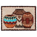 MLADEN Latch Hook Rug Kits DIY Crochet Yarn Rugs