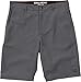 Billabong Men's Carter Heather Submersible Hybrid Short, Dark Grey Heather, 32