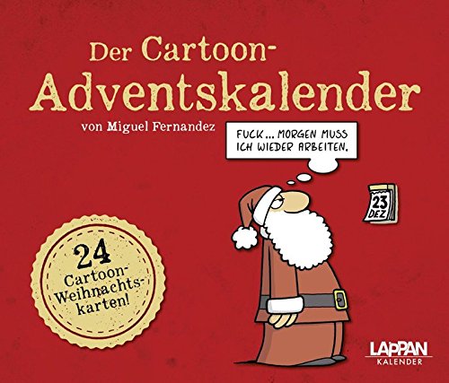 Fernandez Der Cartoon Adventskalender Mit 24 Cartoon
