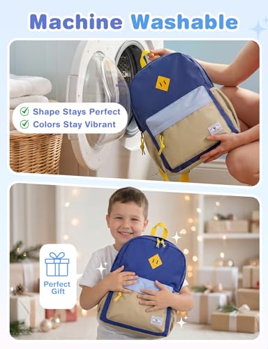 VX VONXURY Unisex Lightweight Children's School Backpack with Chest Buckle and Padded Straps – Ideal for School, Nursery or Daily Use