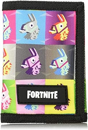 Amazon フォートナイト 財布 ラマ カラフル 三つ折り 子供用 キッズ Fortnite ゲーム グッズ 12 9cm 並行輸入品 シューズ バッグ