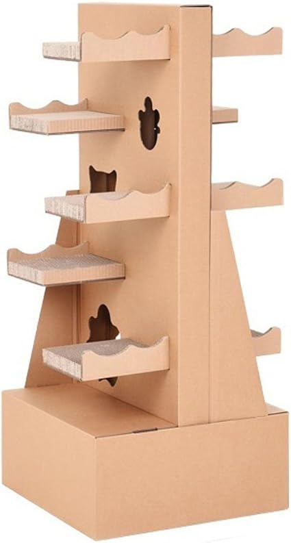 cardboard box cat tree