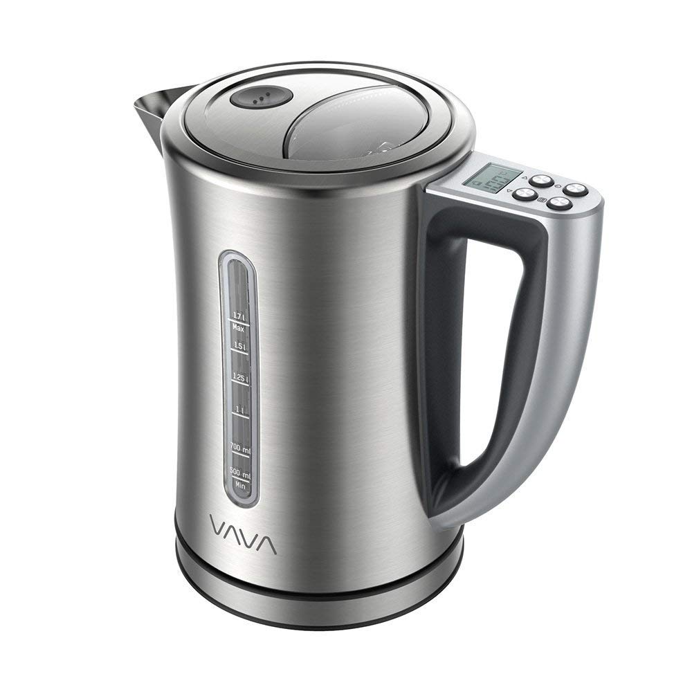 VAVA Electric Kettle 1.7L Stainless Steel Fast Boiling Water Kettle for