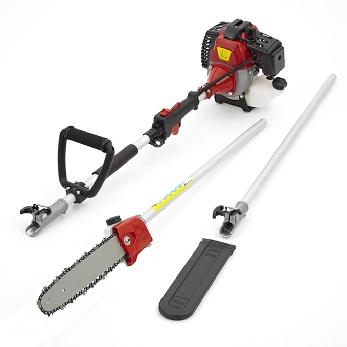 Trueshopping NEW 52CC PETROL LONG REACH GARDEN POLE SAW PRUNER CHAINSAW