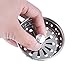 2 PCS Kitchen Sink Strainer Drain Strainer Stopper- Replacement for Standard Drains (3-1/2 Inch), 304 Stainless Steel Sink Basket Strainer with Rubber Stopper by Baban