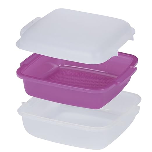 Spares2go Universal Horno Microondas Vapor & hervir Dish: Amazon ...