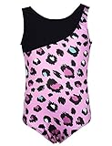 Ephex Kid Girls' One-piece Dancing Gymnastics Pink Apparel 5 Years