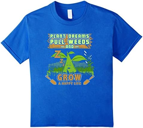unisex-child Gardener T-Shirt | Gardener Gifts 4 Royal Blue
