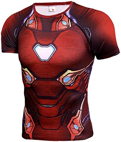 Slim Dri Fit Short Sleeve Marvel 