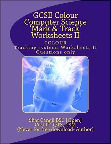 amazon com gcse colour computer science mark track worksheets ii worksheets for the classroom questions only gcse alomental colour worksheets for the classroom 9781484939062 cangil mrs shaf books
