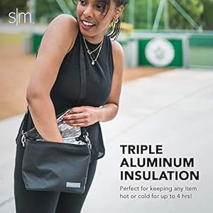simple modern 4l blakely lunch bolsa for women & men