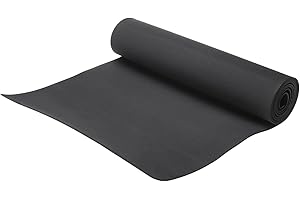 Potlimepan EPDM Non-Adhesive Sponge Foam Roll, Perfect Cosplay Padding, DIY Project Sheet, Multi-Function Soundproof Foam Sheet, Easy to Cut (1/8" T x 17" W x 80" L, 1)