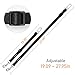 OMorc Dog Seat Belt -2 Pack, Nlyon Car Leash For Dog/Cat, Safety Leads Vehicle Dog Seatbelt, Customized Buckle,19-27 Inch Adjustable – Black