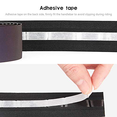 Auoker Reflective Bicycle Handlebar Tapes, Road Bike Handlebar Tape, Soft Touch, Tacky, Ultra-Light and Durable Quality, Non-Slip Grip Cycling Handle Wraps Color Changing Mountain Bike Tape - Thumbnail 4