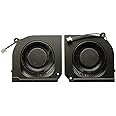 (1 Pair) New CPU GPU Cooling Fans Intended for Acer Predator Helios 300 PH315-55 PH317-56/ Nitro AN515-58 AN517-55 AN16-41 AN16-51 AN17-41 AN17-42 Series Laptop DC12V