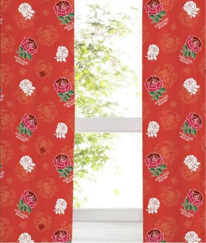 England Official Rugby Rfu 66 X 54 Ready Made Curtains Boys