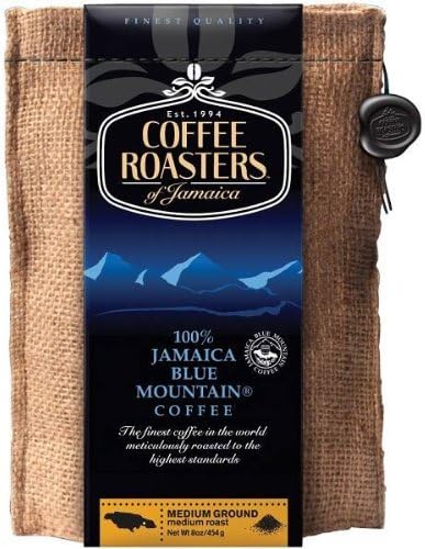 Coffee Roasters of Jamaica 16oz - 100% Jamaica Blue Mountain Ground Coffee by Coffee Roasters of Jamaica