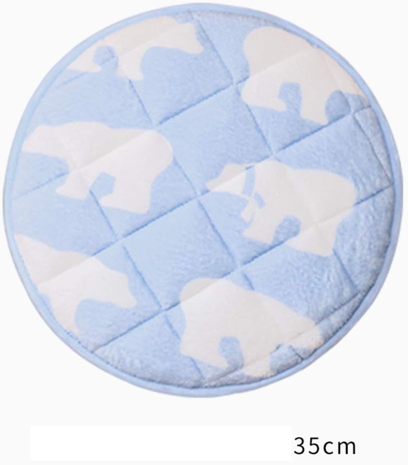 Round Seat Cushion, Strap Design Non-slip Warm Chair Pads, Dining Chair Student Thick Cushion Cover Chair Cover Chair Cushion-n 35x35cm(14x14inch)