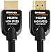 AmazonBasics High-Speed HDMI Cable - 9.8 Feet (3 Meters) Supports Ethernet, 3D, 4K and Audio Return