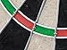 Viper Dead-On Tournament Bristle Steel Tip Dartboard Set with Staple-Free Bullseye, Metal Triangular Spider Wire for Reduced Bounce Outs and Increased Scoring; High-Grade Self-Healing Sisal Board