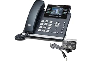 Yealink SIP-T44W IP Phone T44W PoE (with Power Adapter)