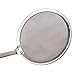 ECALOO Fine Mesh Skimmer Spoon, Strainless Steel Pot Fat Skimmer, Food Strainer for Grease, Gravy and Foam