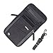 Neck Wallet, VWELL Passport Holder with RFID Blocking for Men and Women to Keep Your Cash And Documents Safe When Traveling (Black)
