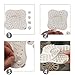 Shower Drain Hair Trap with Stickers, Hair Catcher Shower Drain, Silicone Drain Hair Catcher … (3 PACK, White)