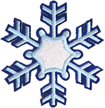 Monbedos 10 Pcs Flocon De Neige De Noël Dessin Animé Image