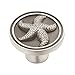 Liberty PBF657-BSP-C, Starfish Drawer Knobs Cabinet Hardware Collection, Cabinet Knobs, 1-3/8 in., Brushed Satin Pewter, 10 pack