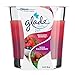 Glade Candle Jar, Air Freshener, 2in1, Radiant Berries & Wild Raspberry, 3.4 Oz