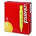 Universal 08861 Desk Highlighter, Chisel Tip, Fluorescent Yellow (Pack of 12)