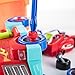 PREXTEX 35 Piece STEM Take-A-Part Do It Yourself Truck Carrier Tool Box with Racing Car and Realistic Lights and Sounds Great Toy for Boys and Girls
