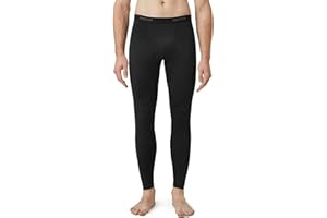 LAPASA Men's Thermal Underwear Bottom Long Johns Pants Base Layer Lightweight Midweight Heavyweight Cold Weather M10/M25/M56