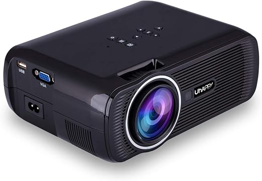 FFQNG Proyector Mini, Proyector PortáTil LED Video Projector ...