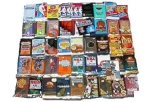 FLEER; TOPPS; UPPER DECK 200 Basketball Cards in Old Sealed Wax Packs
