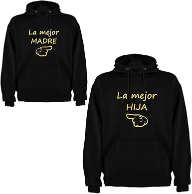 sudaderas negras para mujer