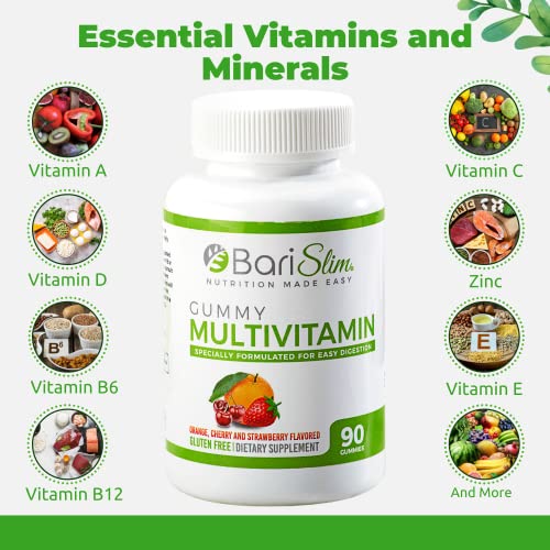 BariSlim Bariatric Chewable Multivitamin Gummies Specially Formulated