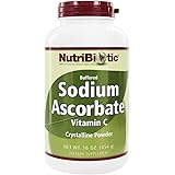 NutriBiotic Buffered Sodium Ascorbate Vitamin C Powder - 16 oz