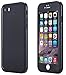 iPhone SE Waterproof Case, Super Slim Thin Light [360 All Round Protective] Full-Sealed IPX-6 Waterproof Shockproof Dust/Snow Proof Case Cover for iPhone SE/5s/ 5