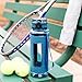 Swig Savvy Sports Water Bottle - with Silicone Sleeve. Fruit Infuser Water Bottle Filter and Leak Free Flip Top, EZ Open with One Click,Tritan Co-Polyester Plastic, 32oz - 25oz - 16oz