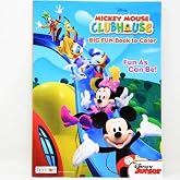 Disney Coloring Books for Kids with Sticker - Mickey Mouse