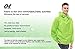 4ucycling Portable Hooded Raincoat Super Light Weight Green